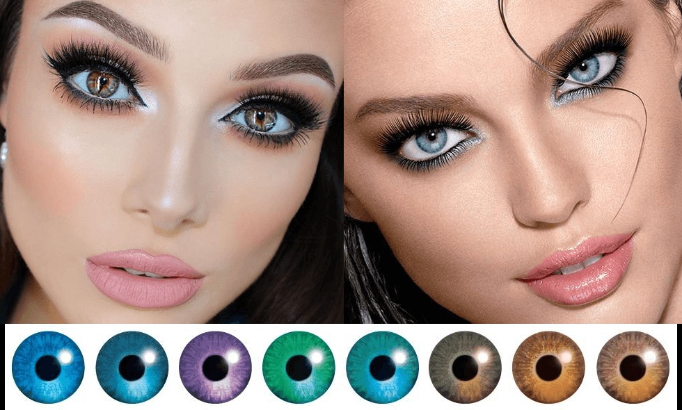 Buy coloured contact lenses online